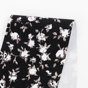 10oz White Rose Denim - Black