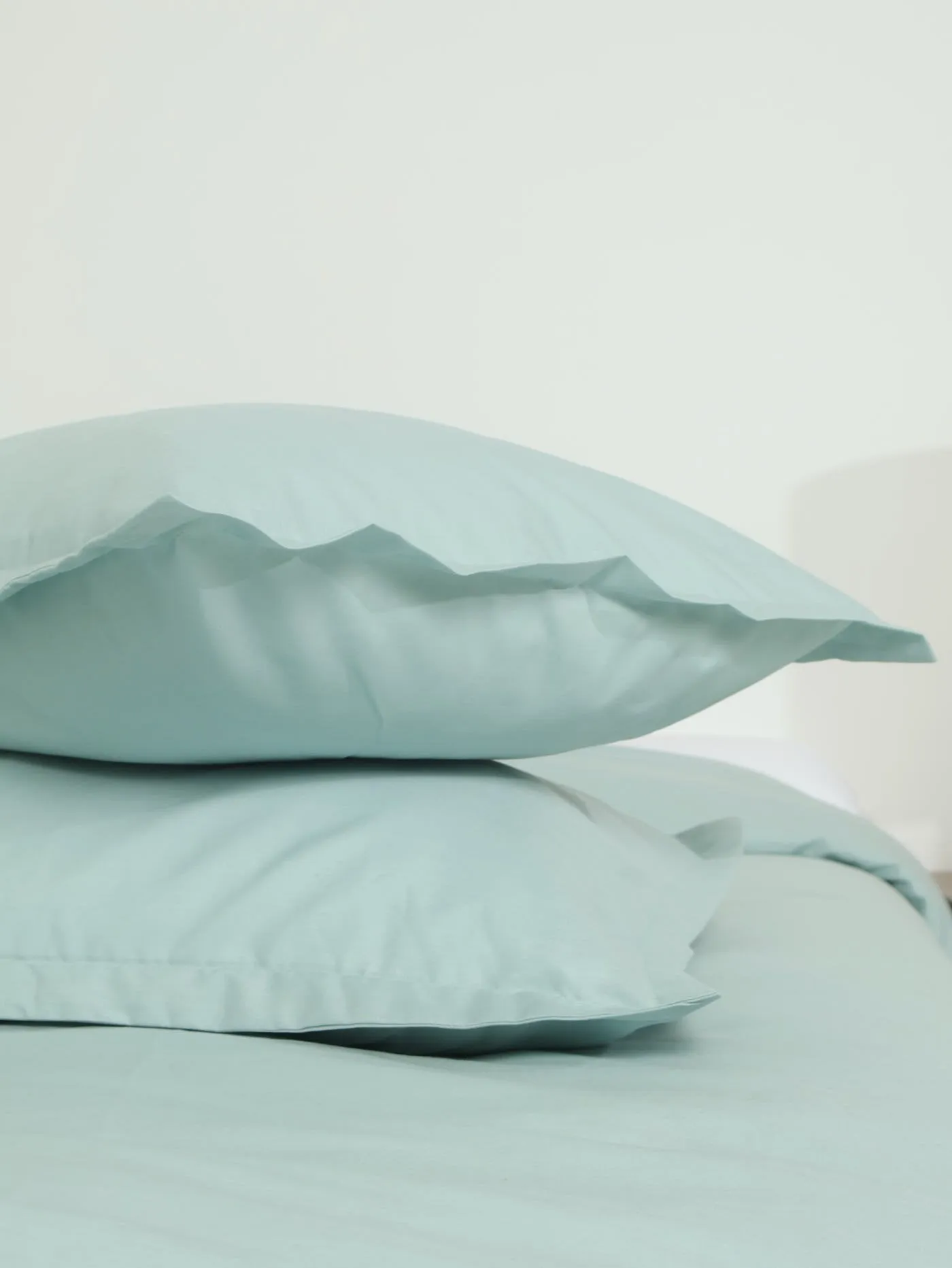 144tc Oxford Duvet Set - Duck Egg