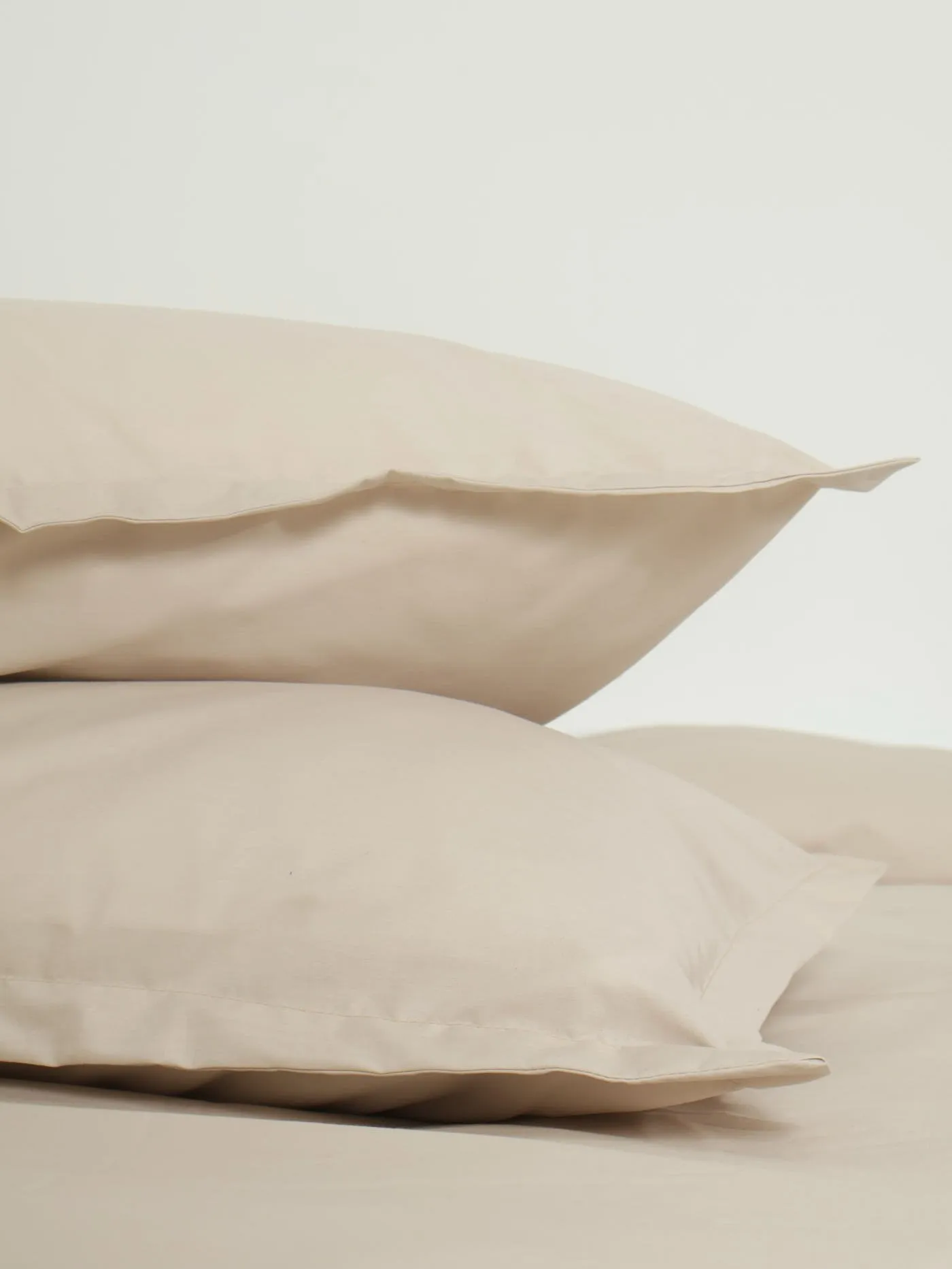 144tc Oxford Duvet Set - Stone