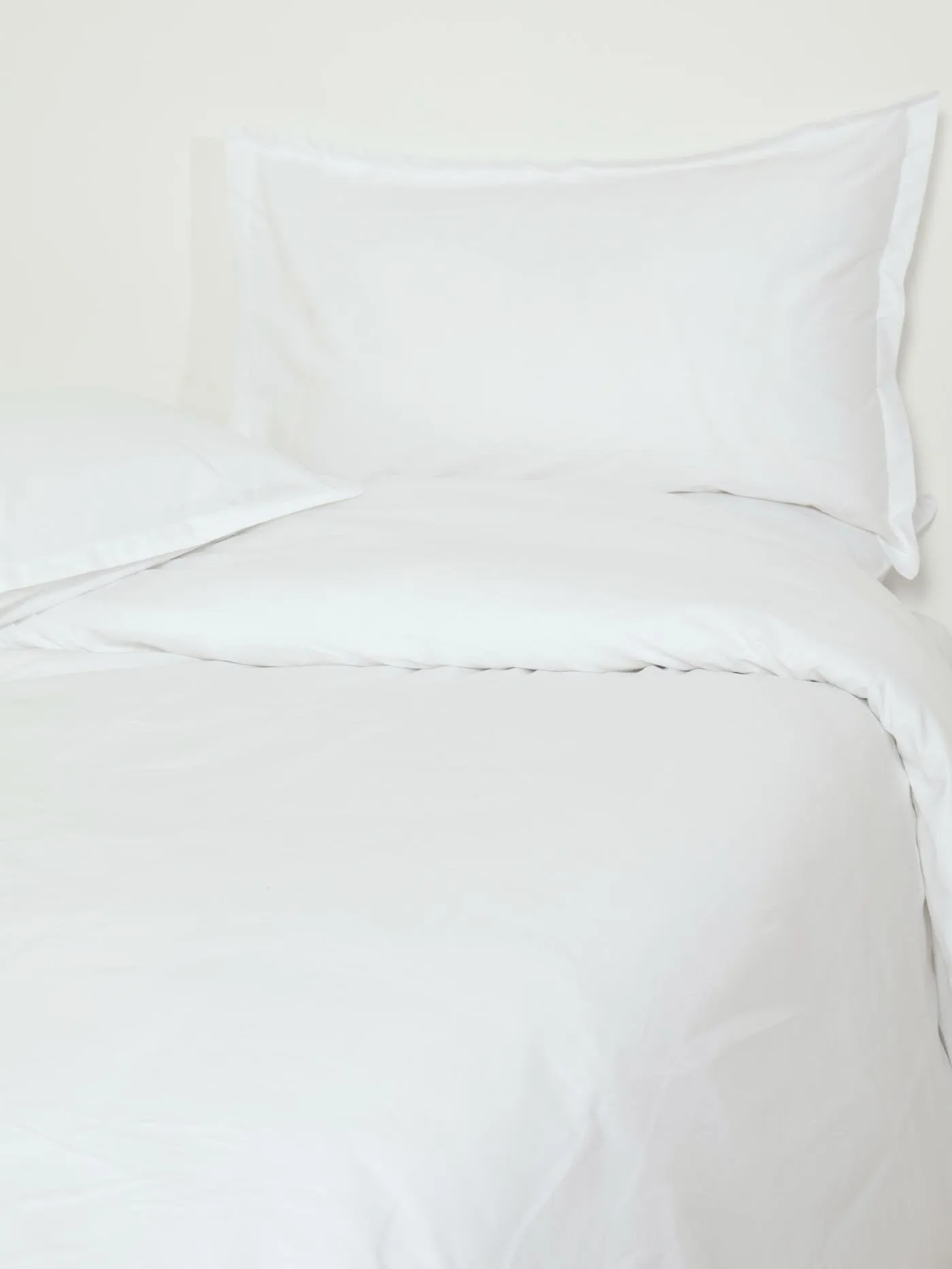 144tc Oxford Duvet Set - White