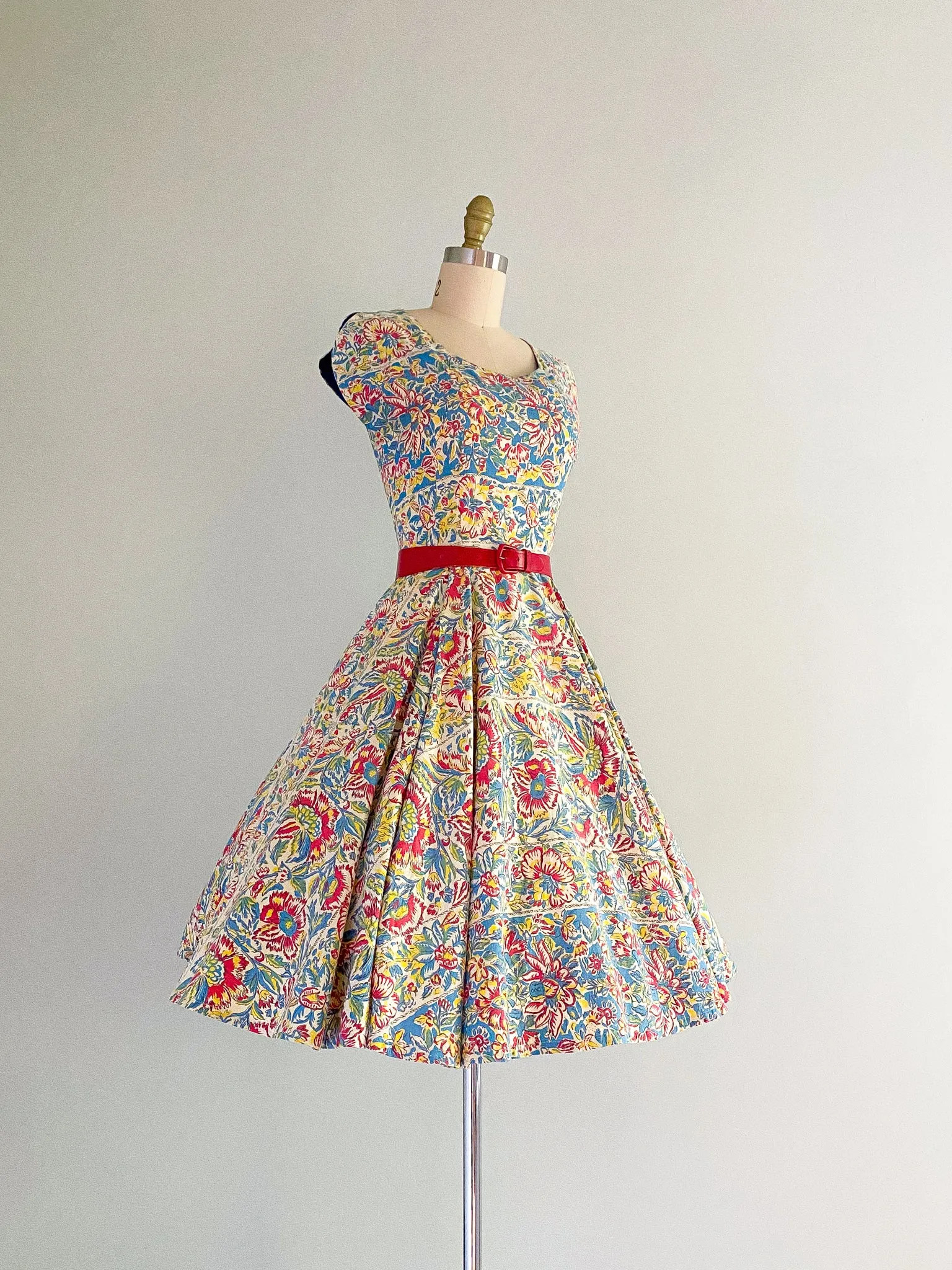 1950's Cele Peterson of Arizona Cotton Sundress / Sz S