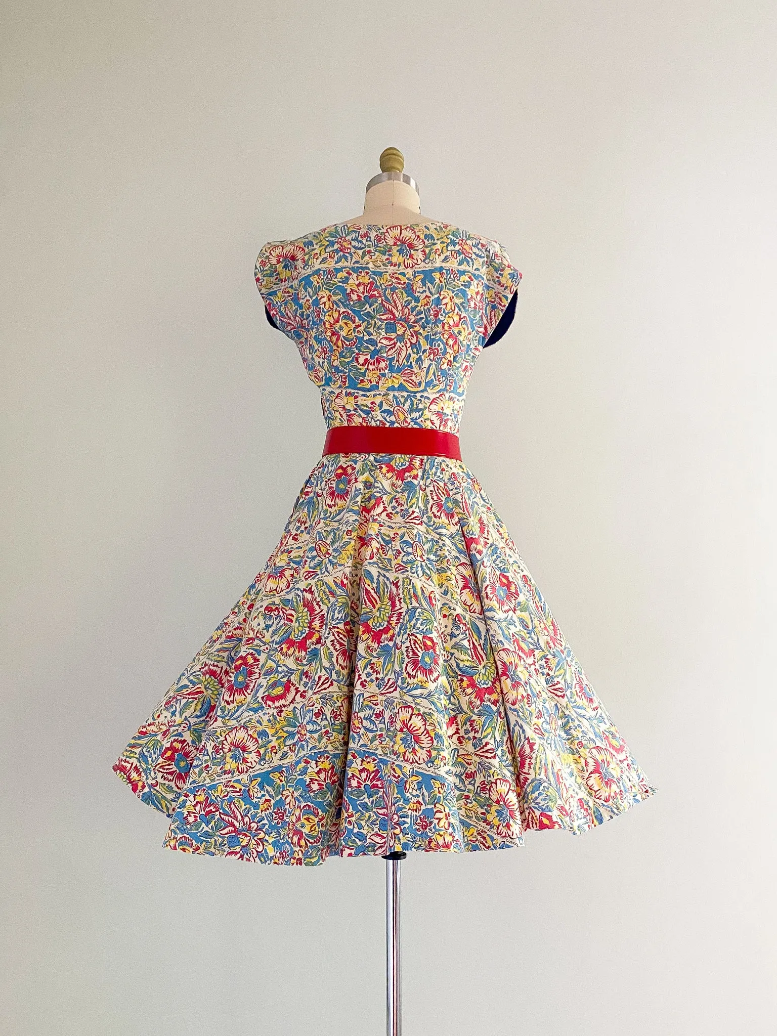 1950's Cele Peterson of Arizona Cotton Sundress / Sz S