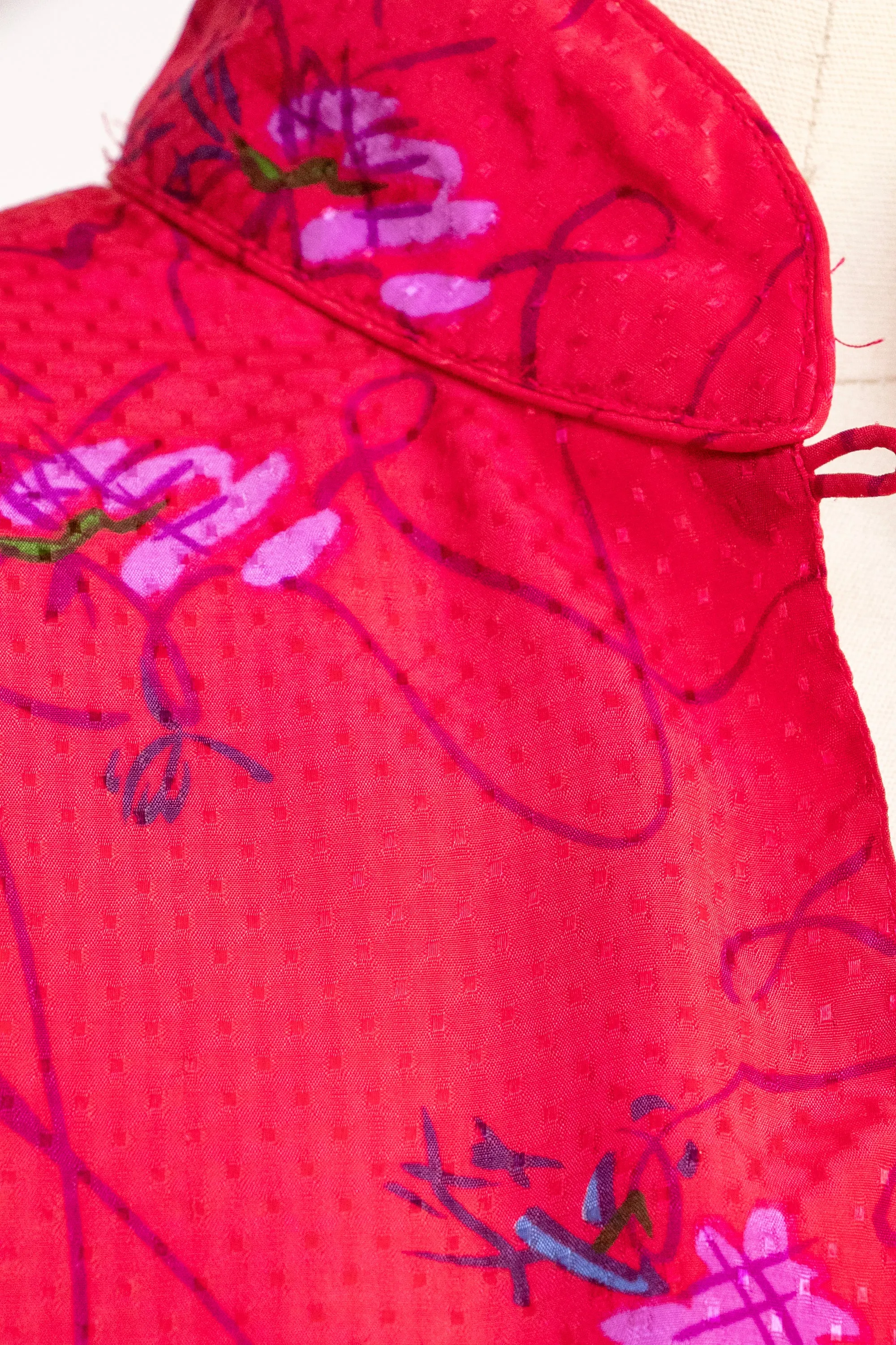 1980s Dress DVF Diane Von Furstenberg Printed Casual M