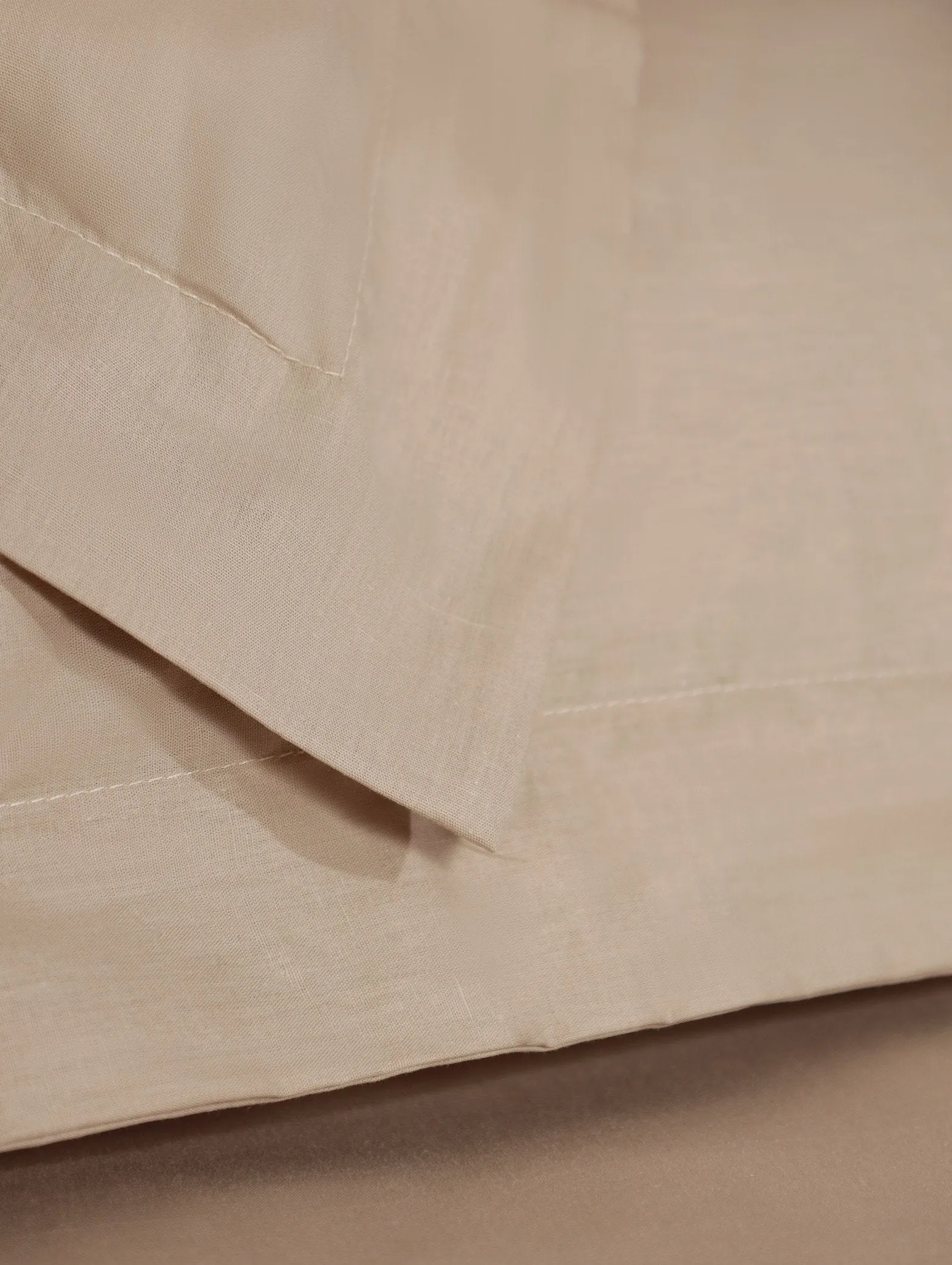 2 Pack 200TC Oxford Pillowcases - Stone