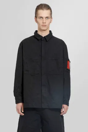 44 LABEL GROUP MAN BLACK SHIRTS