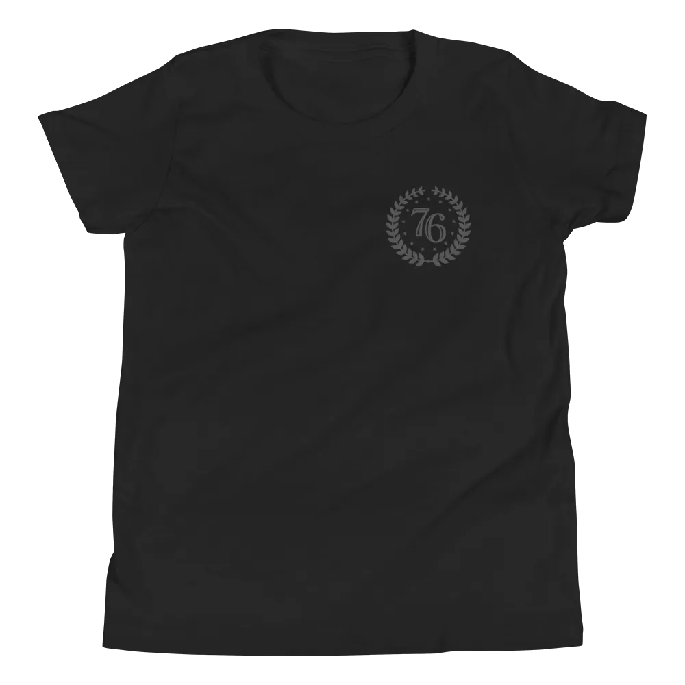 76 Crest Basic Tee - Youth - Blacked Out (LIMITED)