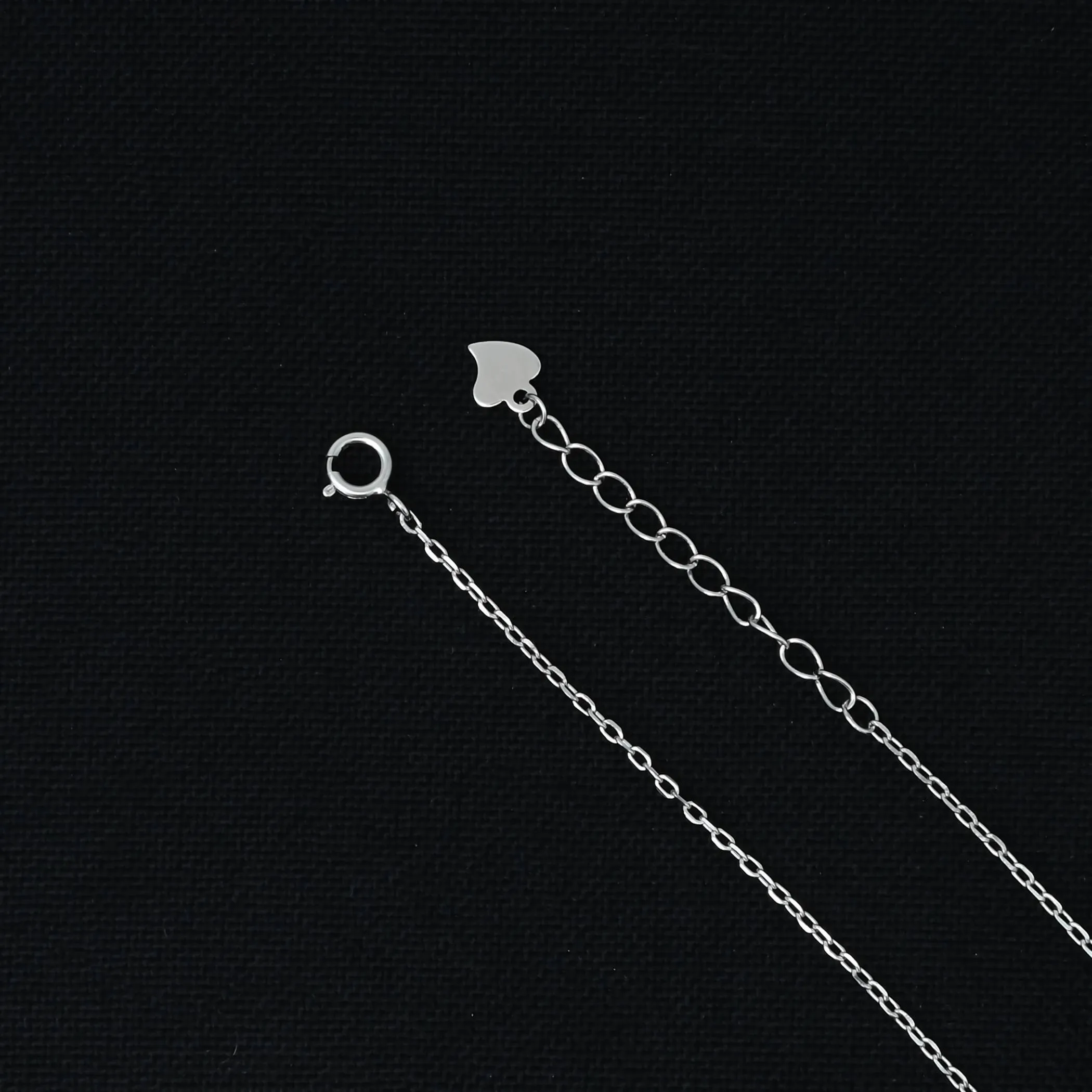 925 Silver Infinite Hearts Love Pendant for Girls