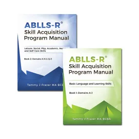 ABLLS-R® Skill Acquisition  Program Manual Set