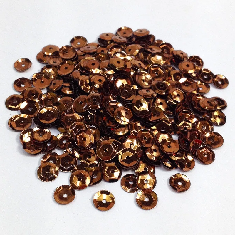 Arbee Sequins, Bronze Cup- 6mm