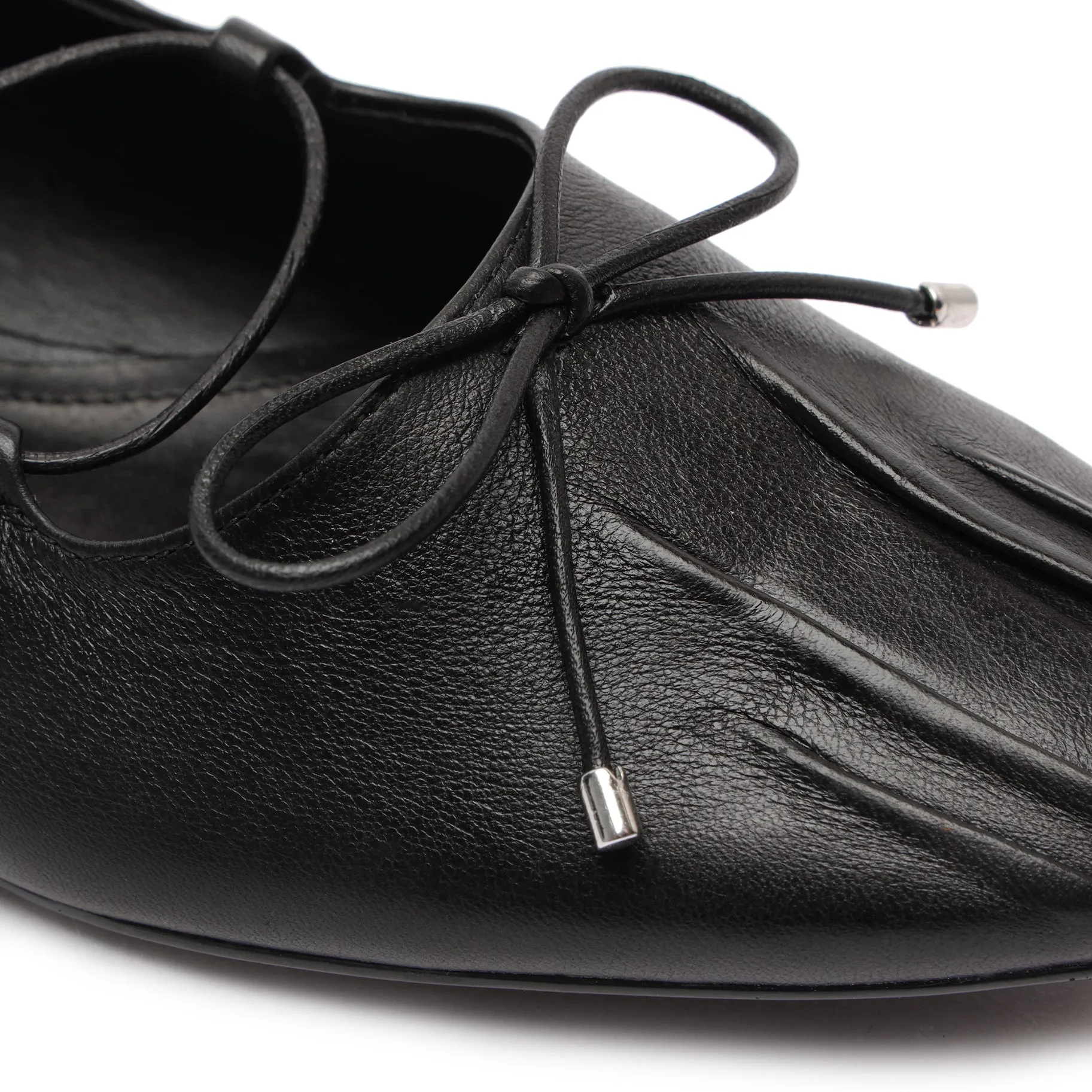Arissa Lace Up Leather Flat