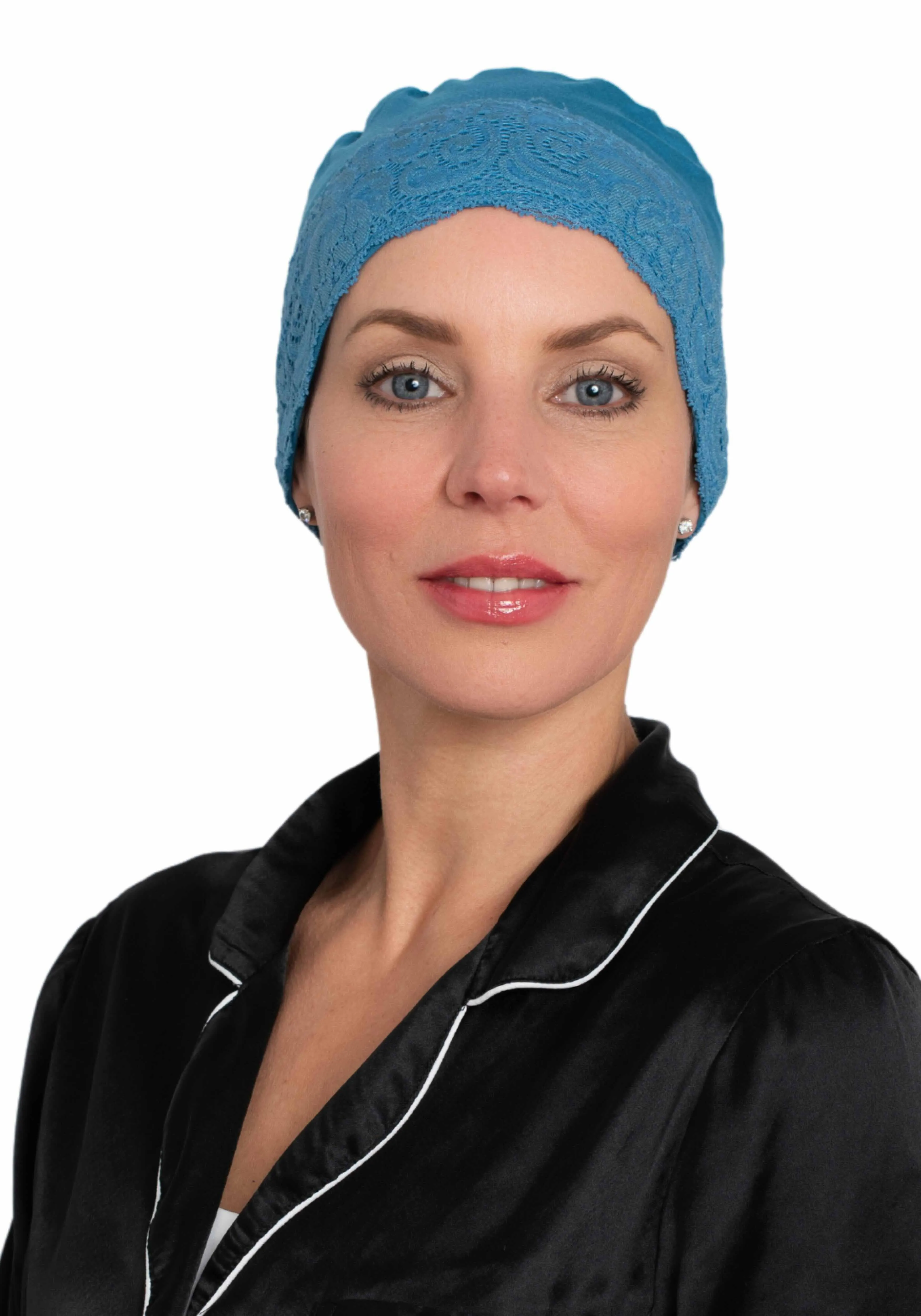 Bamboo Lace Front Sleep Cap