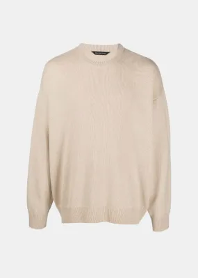 Beige Cashmere Sweater
