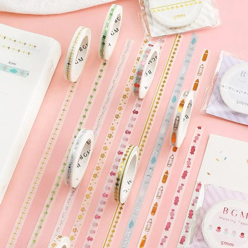 BGM Little Tulip Washi Tape