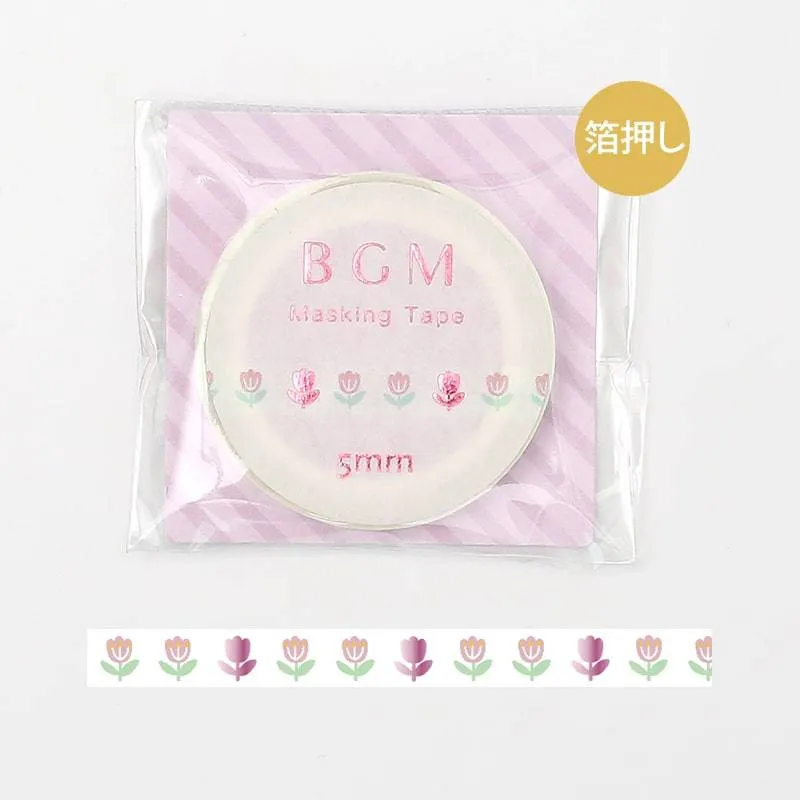 BGM Little Tulip Washi Tape