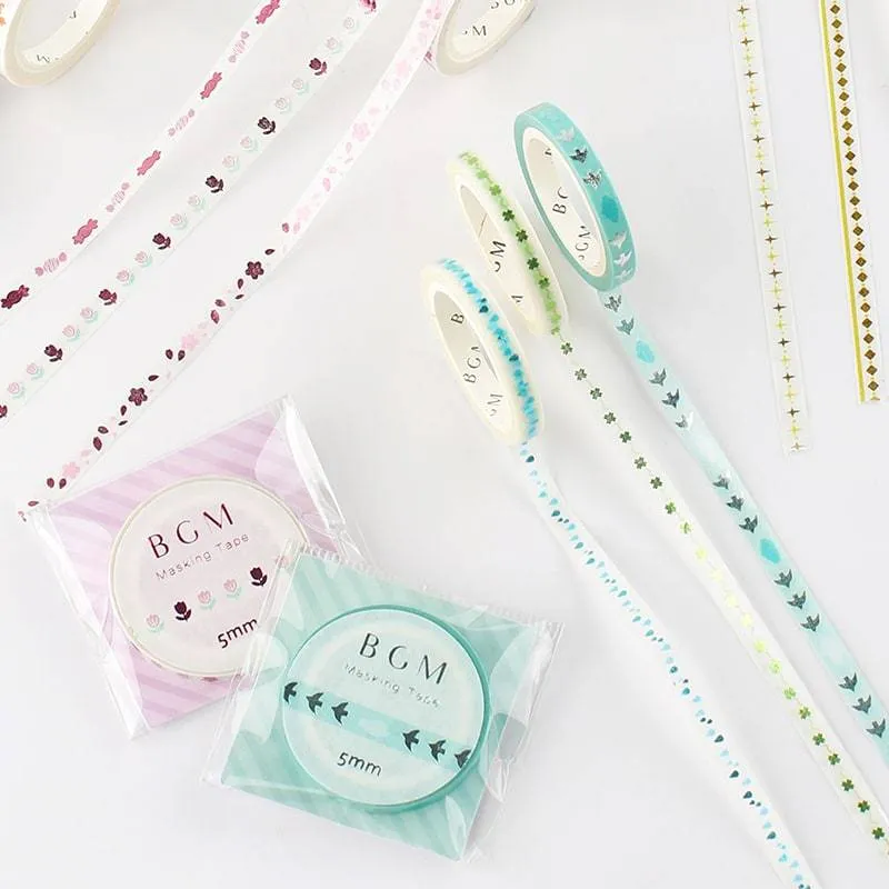BGM Little Tulip Washi Tape