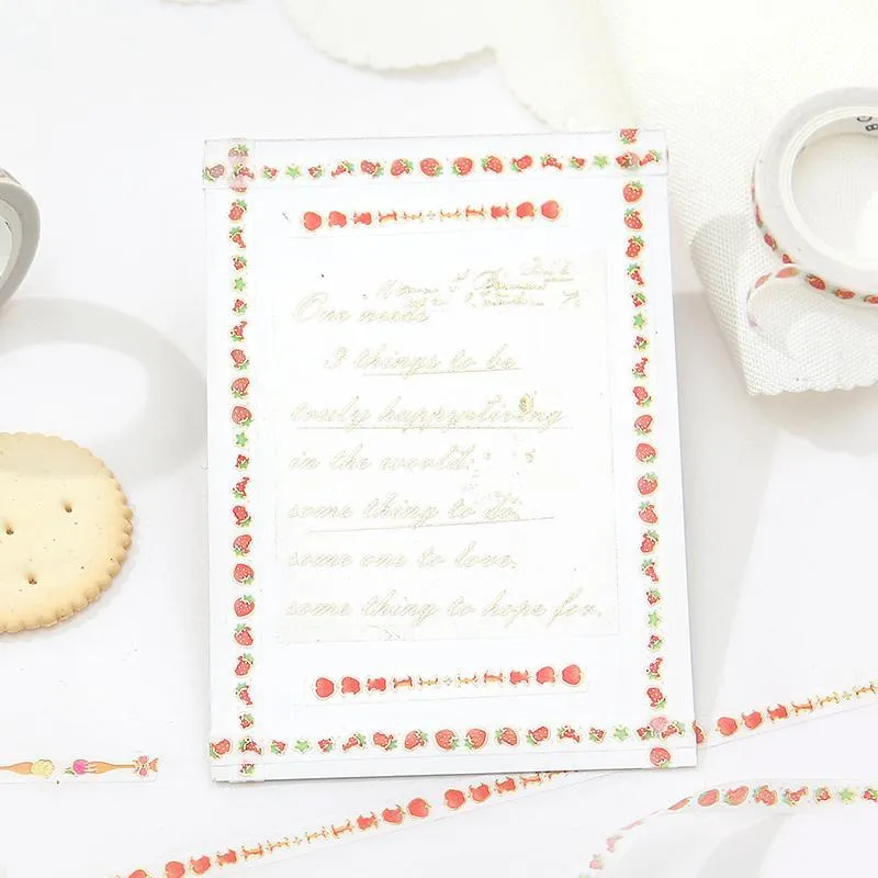 BGM Strawberry Masking Tape