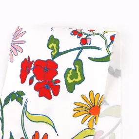 Blooms & Berries Stretch Cotton Sateen - Green Mix
