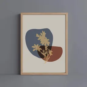 Botanical Cut-Out Art Print 005 by Chella Prints