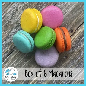 Box of 6 (six) - French Macarons Bundle Builder