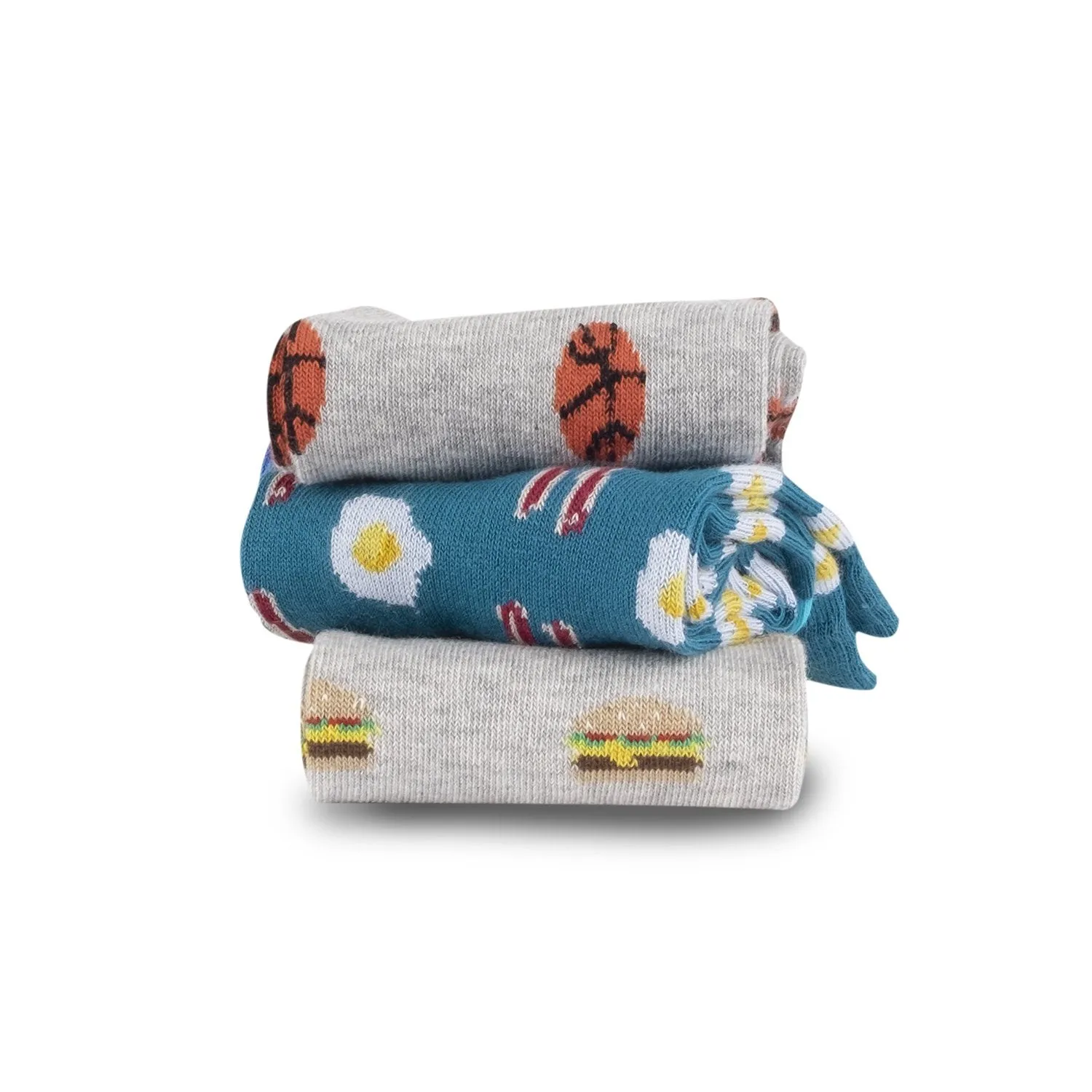Boy's Assorted 3-Pack Cotton Socks