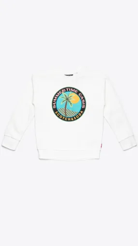 Boys Boxy-Fit Artwork Sweatshirt