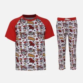 BOYS PAJAMA 2 PIECES SET