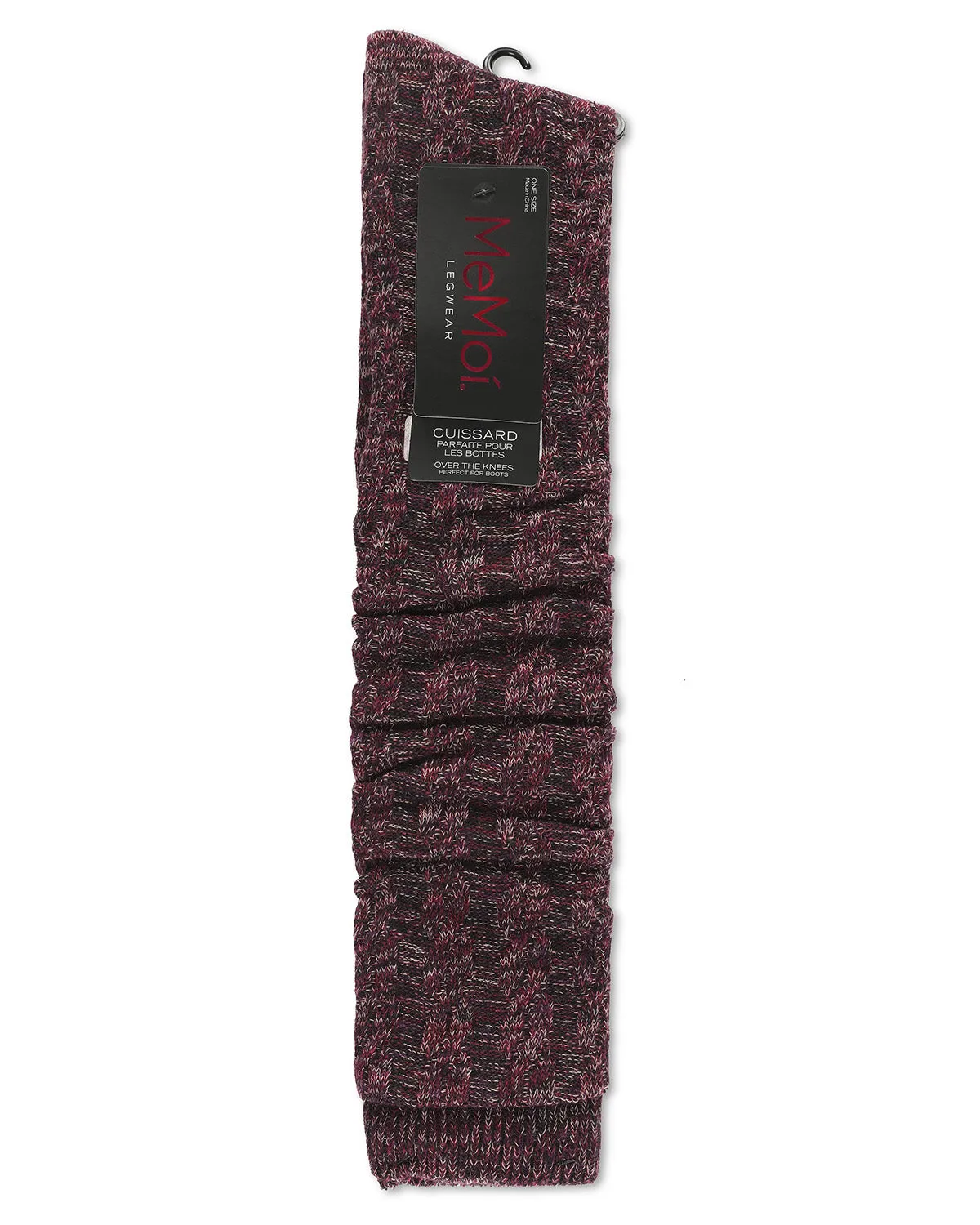 Braid Trails Cotton Blend Over The Knee Socks