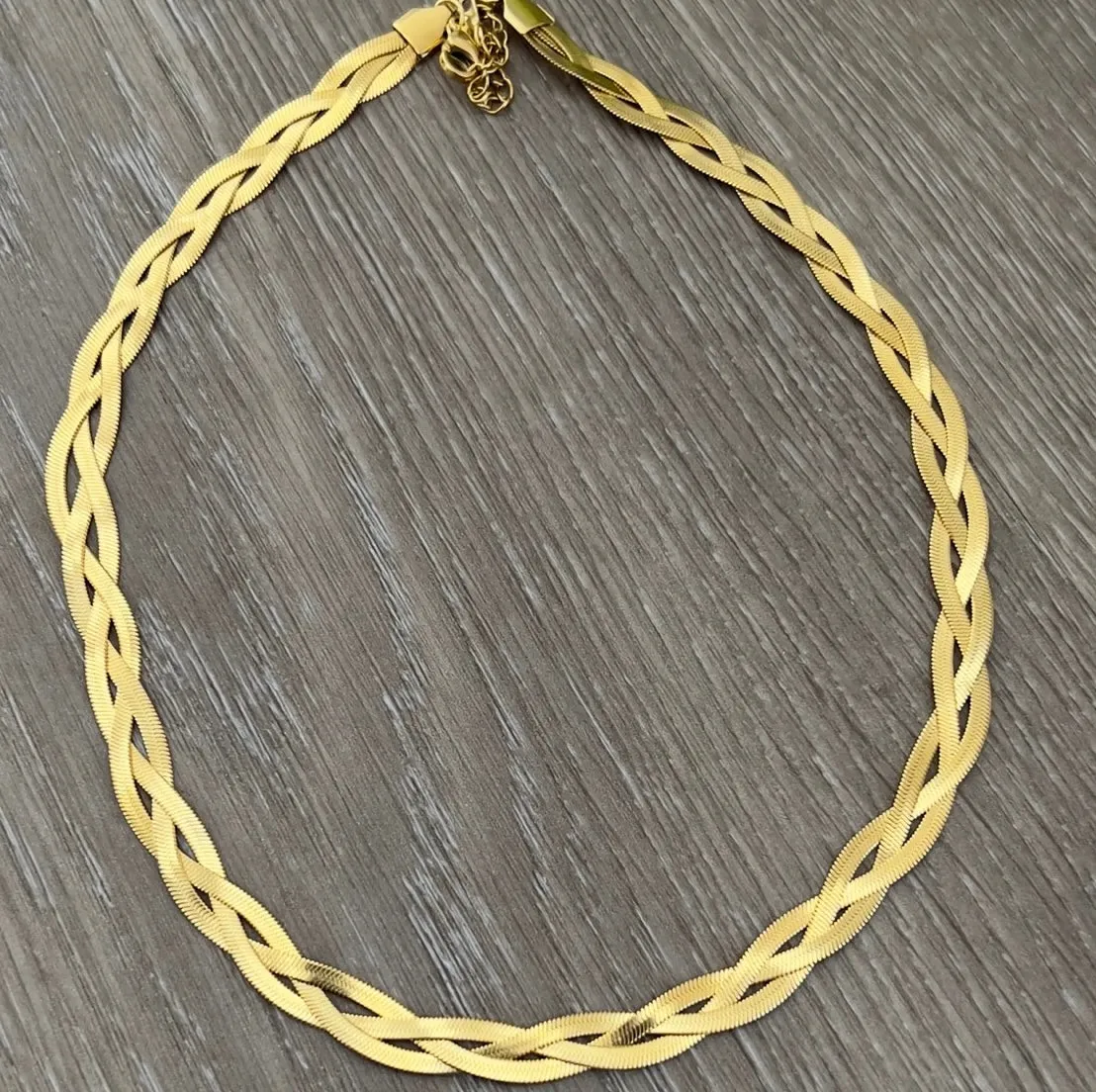 Braided Snake Necklace