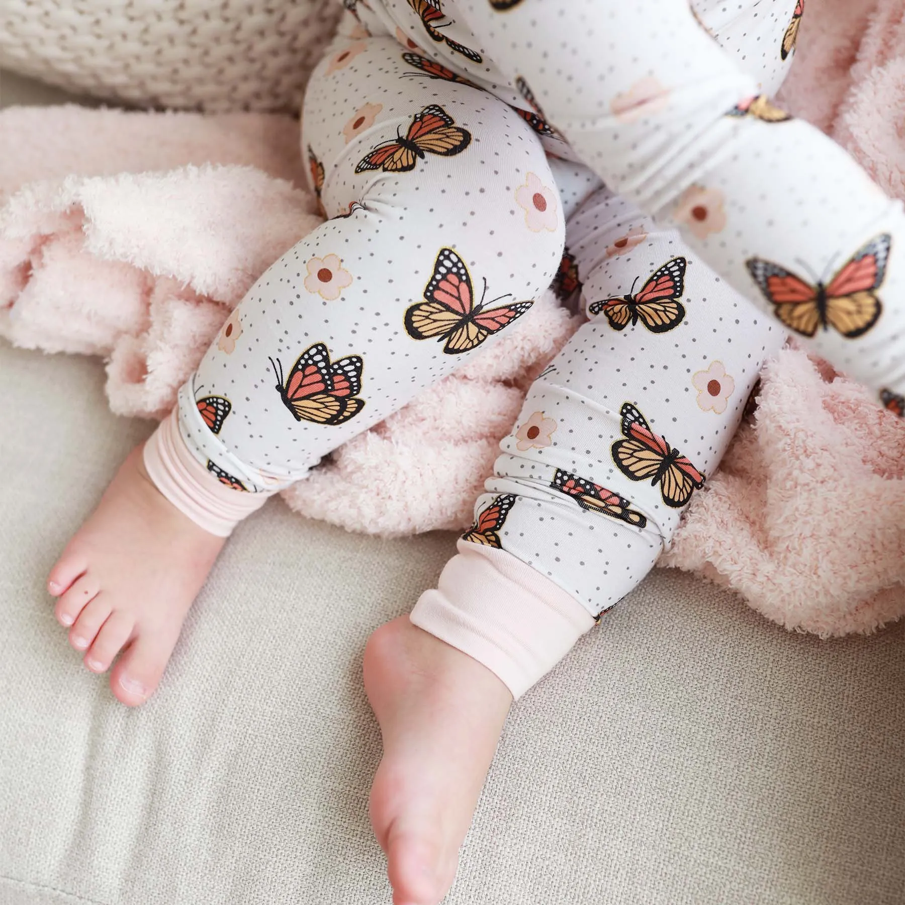 Butterfly Kisses Two Piece Pajama Set