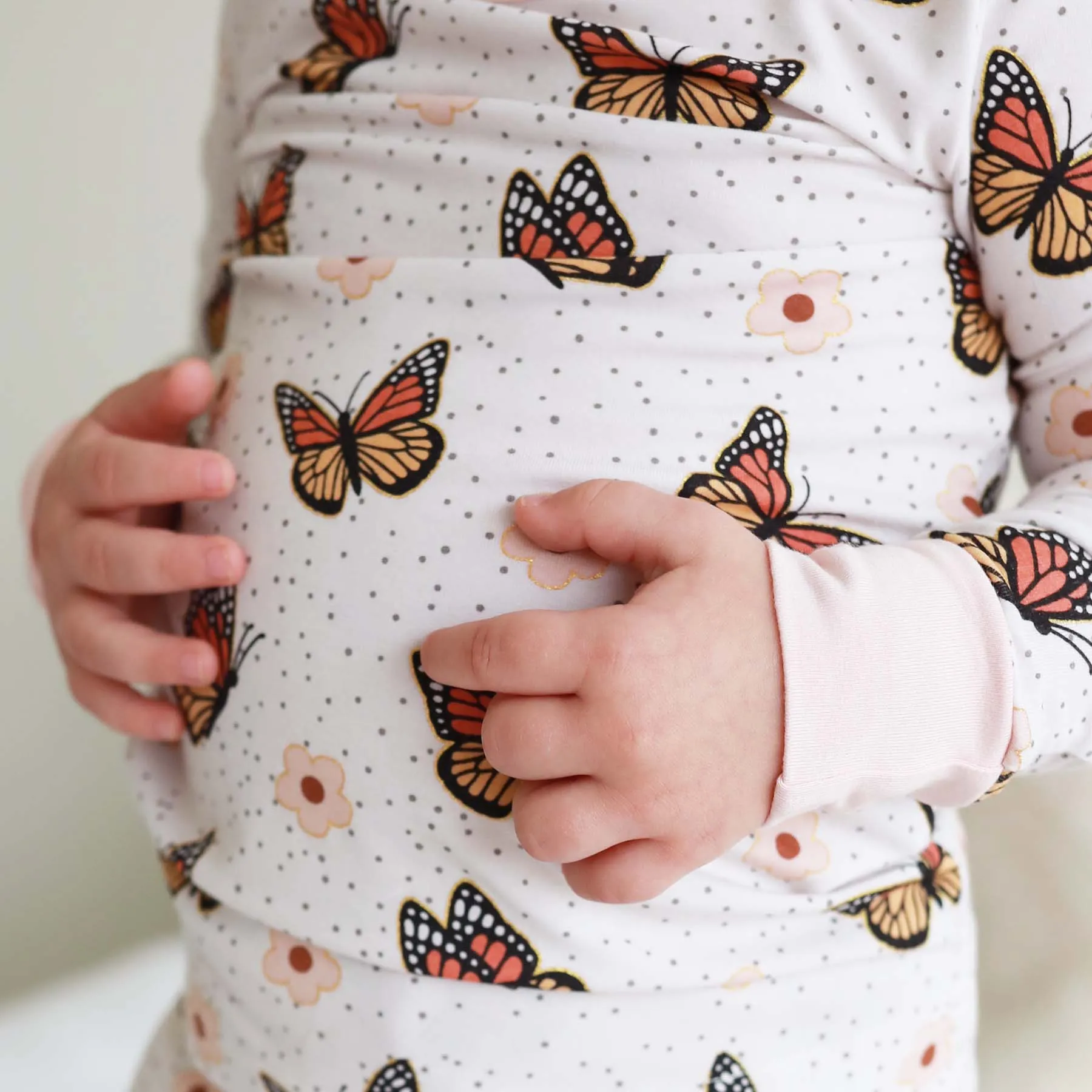 Butterfly Kisses Two Piece Pajama Set