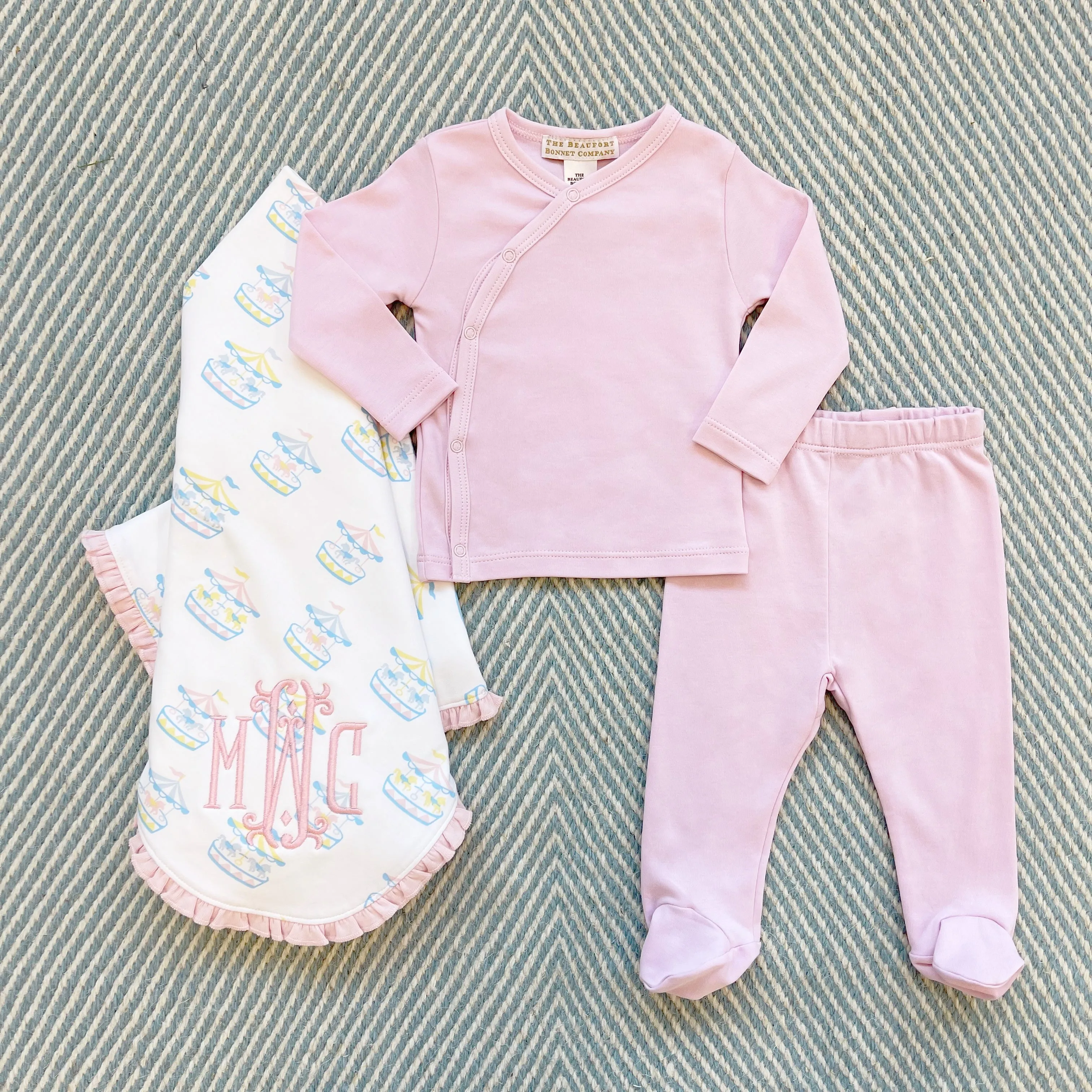 Cameron Cross-Front Set - Palm Beach Pink