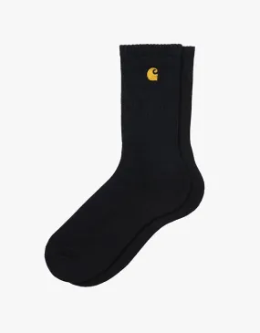 Chase Socks - Black/Gold