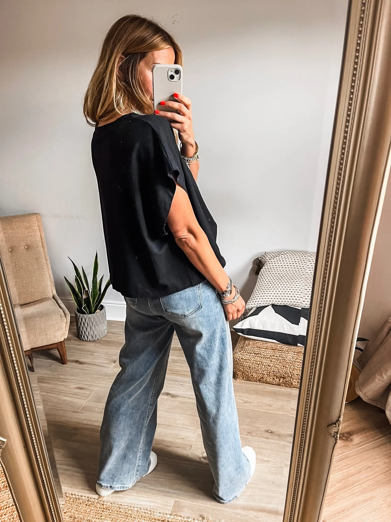 Cropped Sweat Top