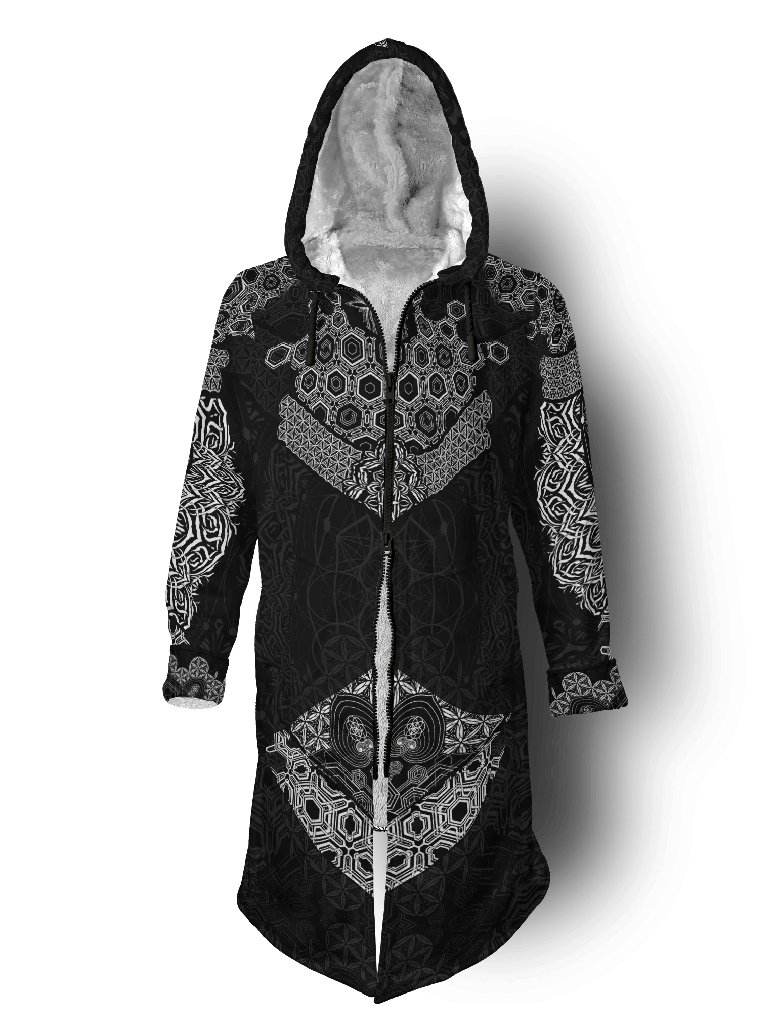 Dark Sync Cyber Hooder Cloak