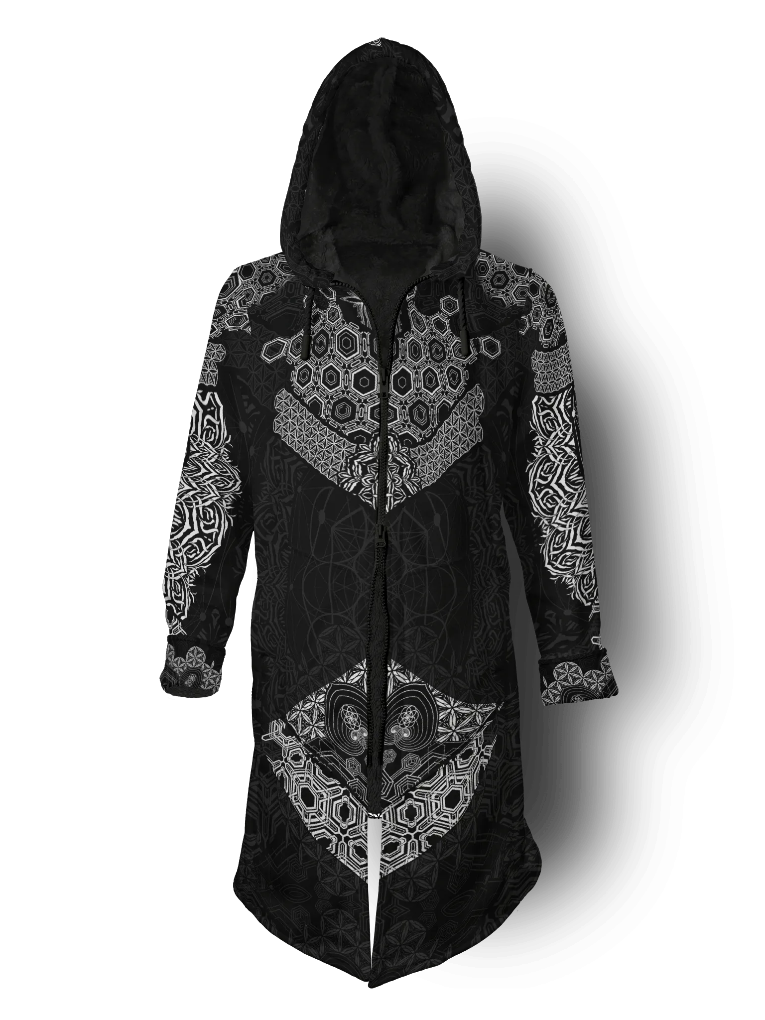 Dark Sync Cyber Hooder Cloak
