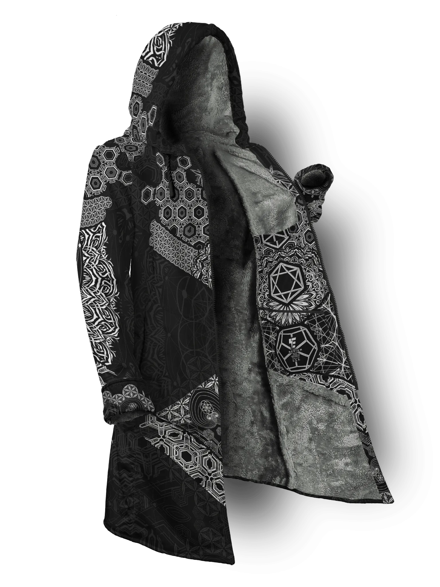Dark Sync Cyber Hooder Cloak