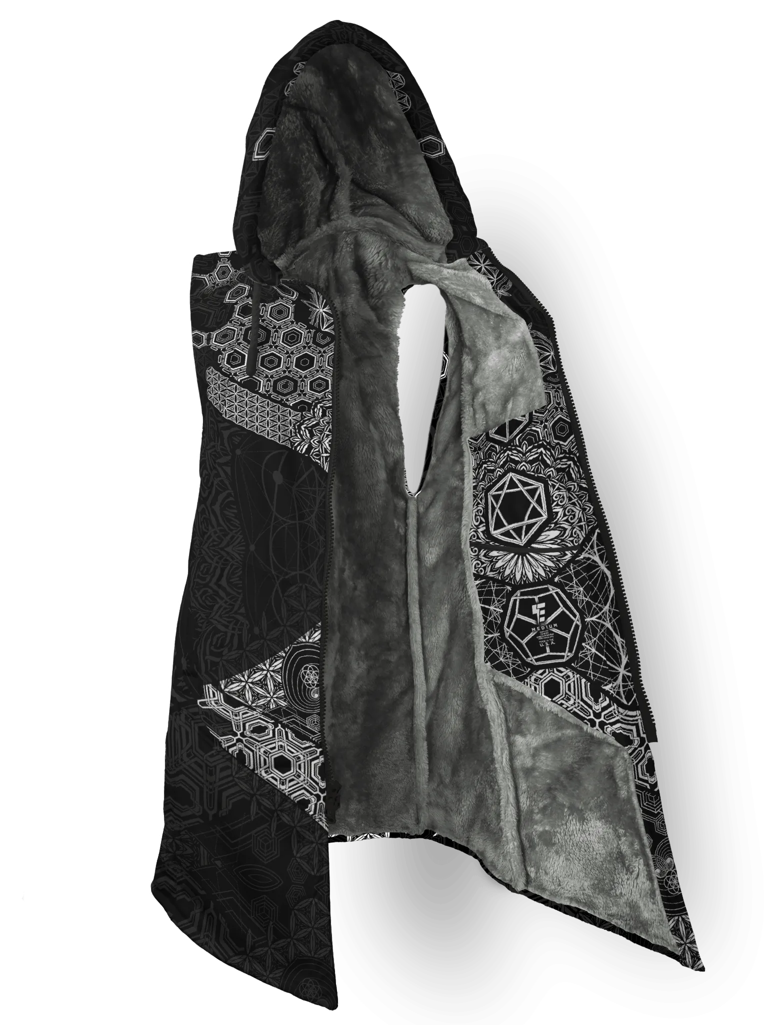 Dark Sync Cyber Hooder Cloak