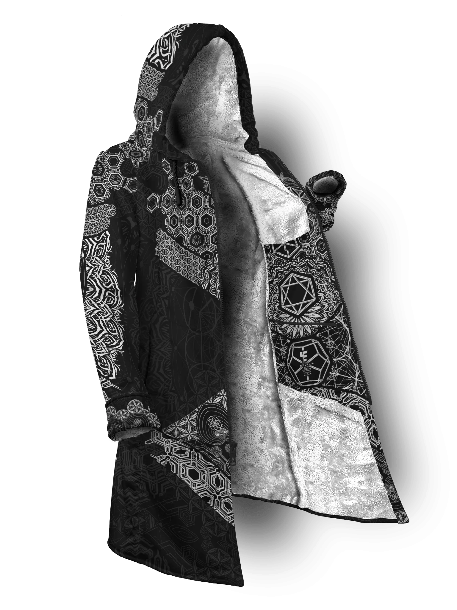 Dark Sync Cyber Hooder Cloak
