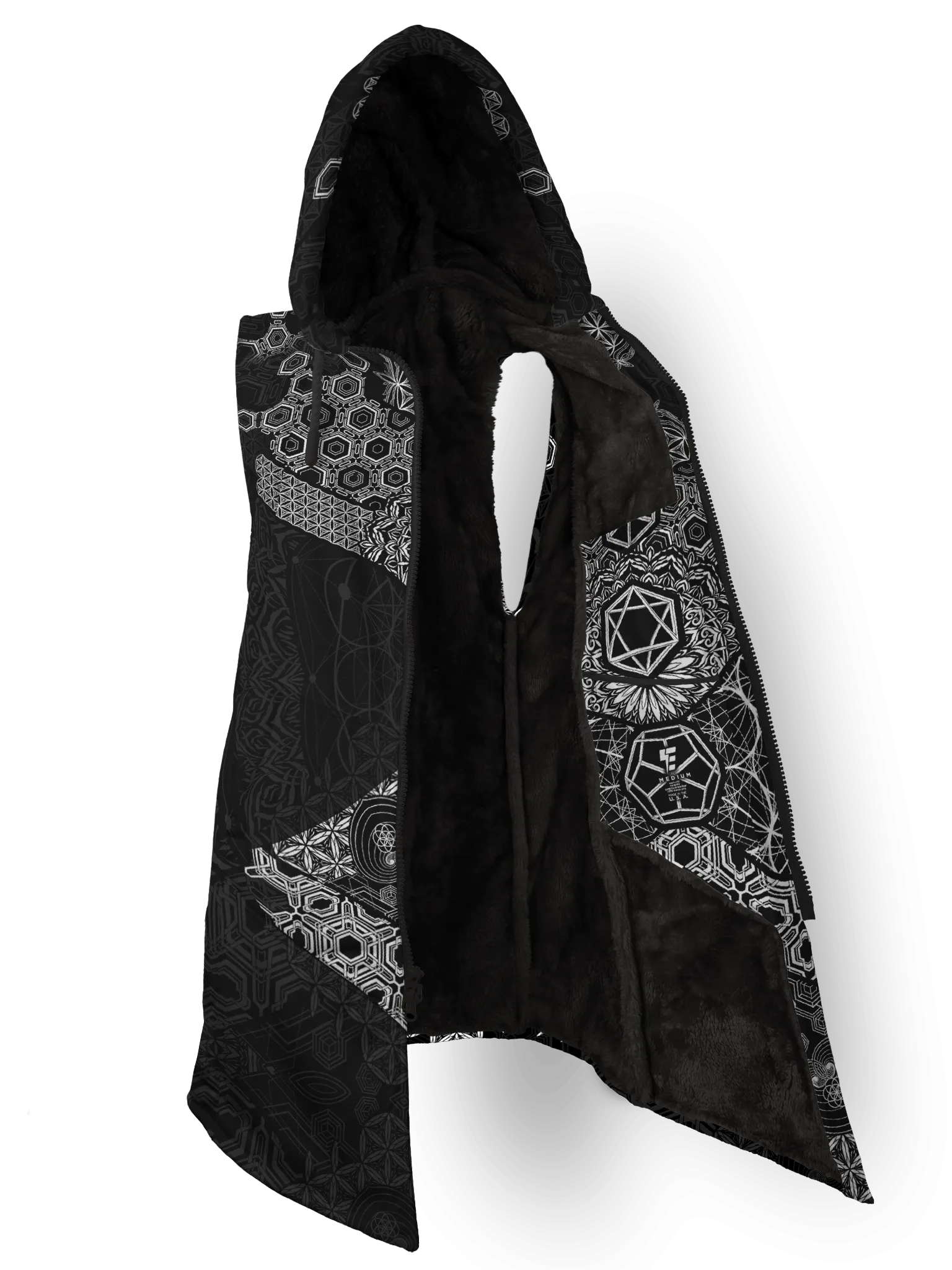 Dark Sync Cyber Hooder Cloak