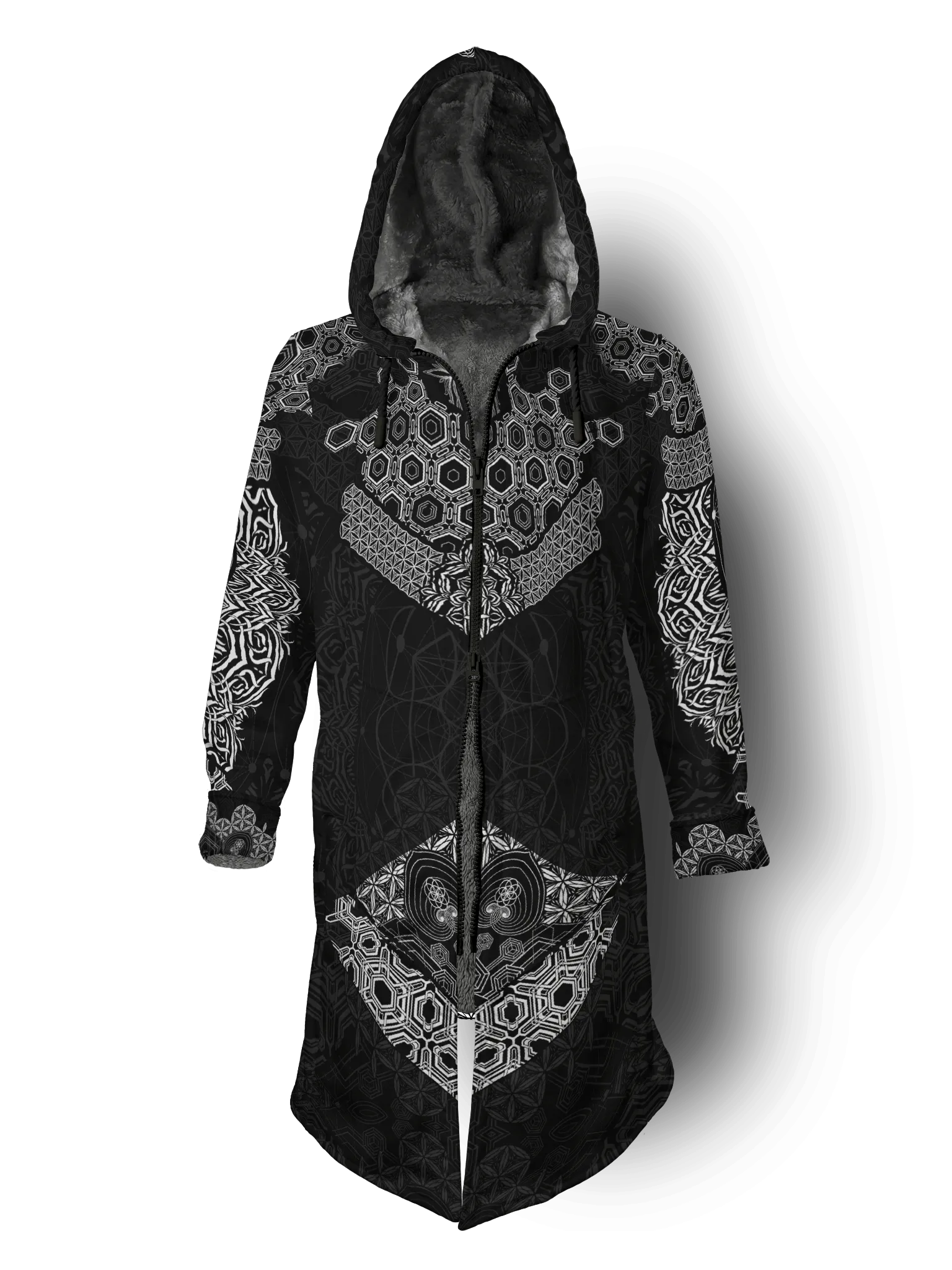 Dark Sync Cyber Hooder Cloak