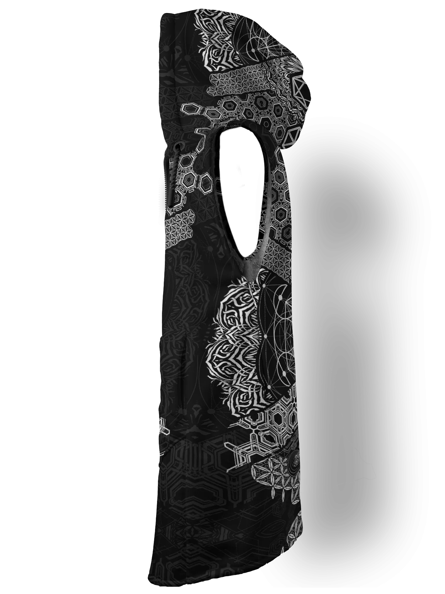 Dark Sync Cyber Hooder Cloak