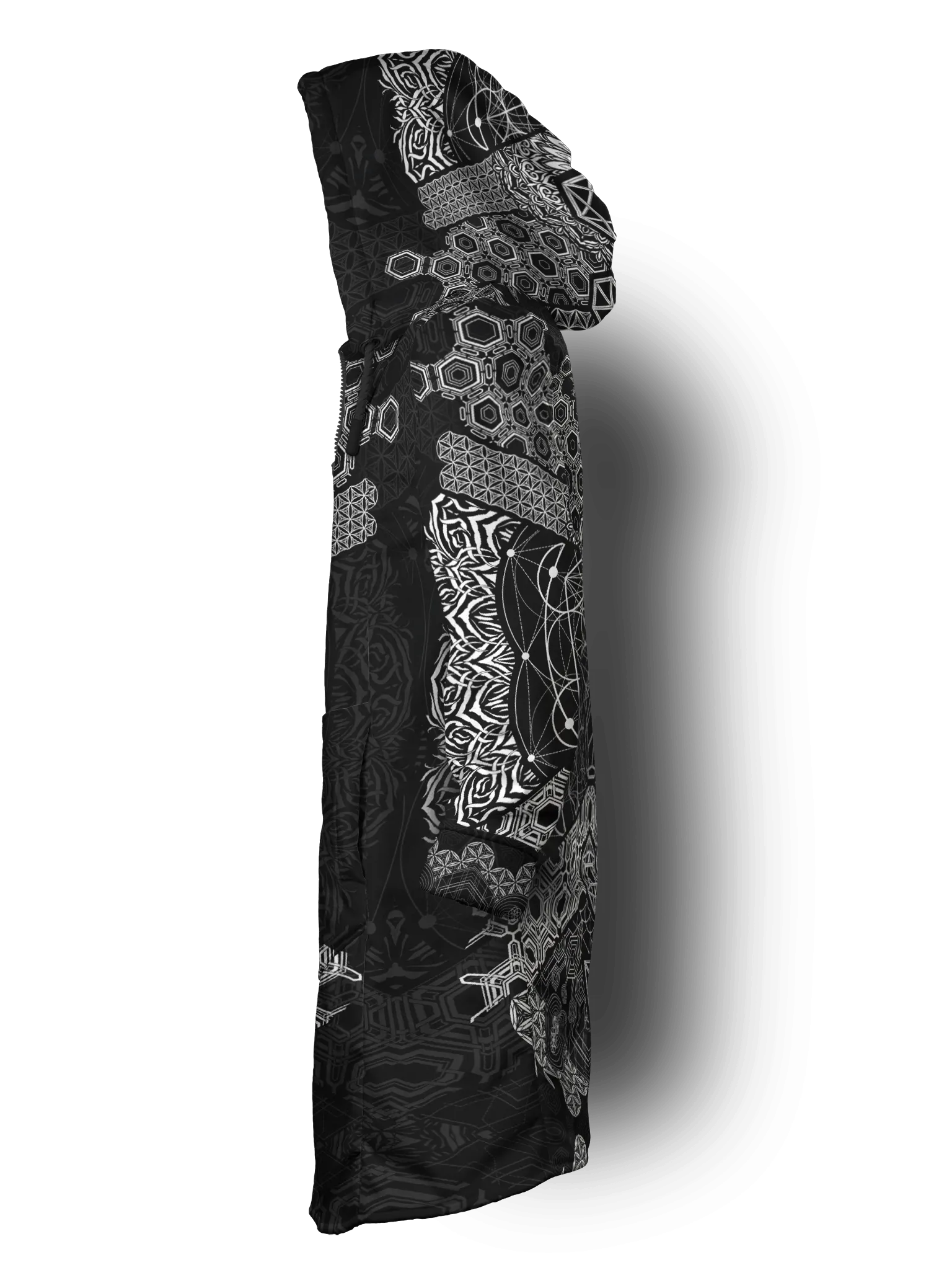 Dark Sync Cyber Hooder Cloak