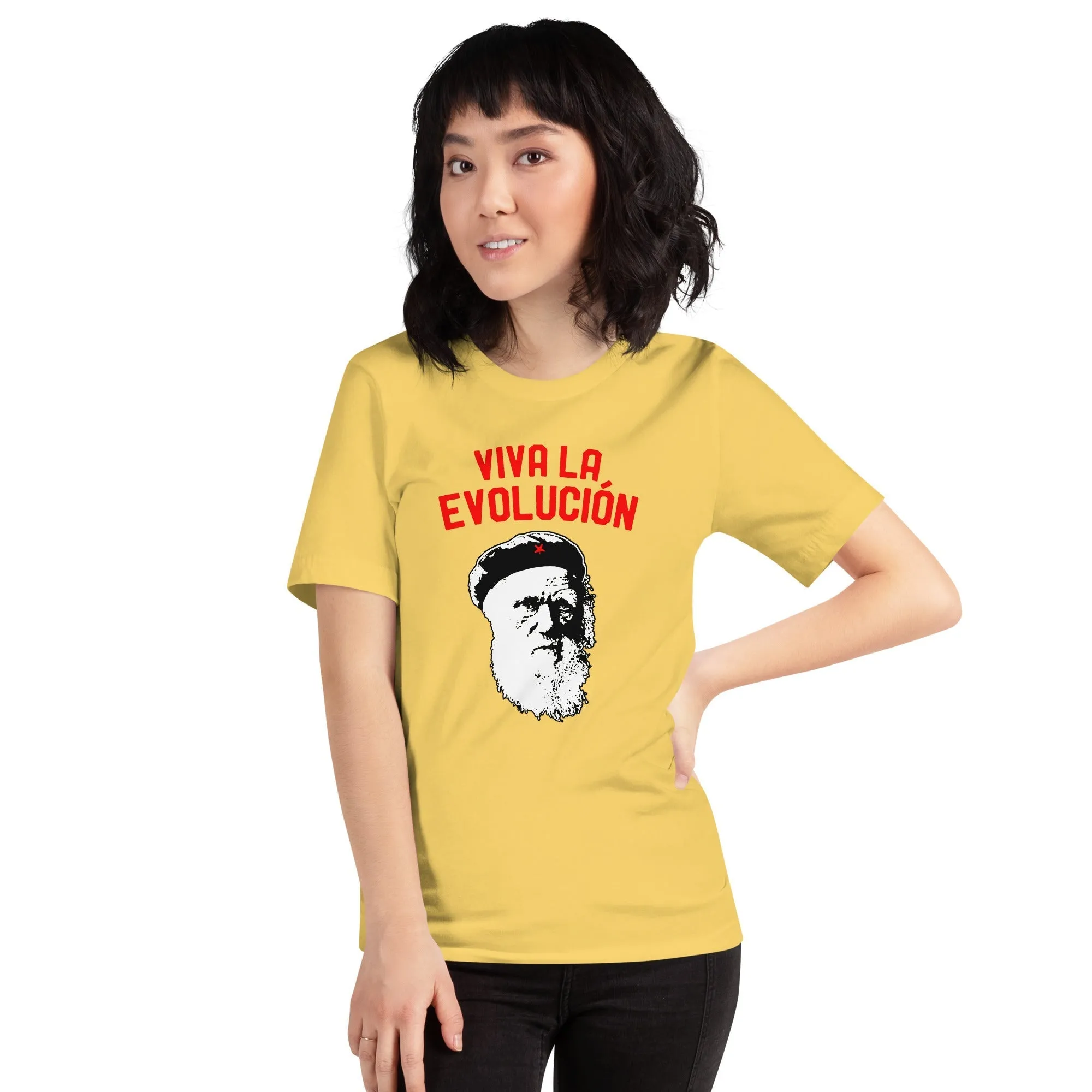 Darwin - Viva la Evolucion - Basic T-Shirt