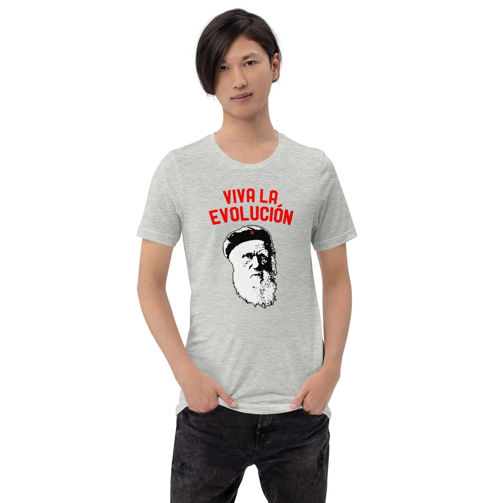 Darwin - Viva la Evolucion - Basic T-Shirt