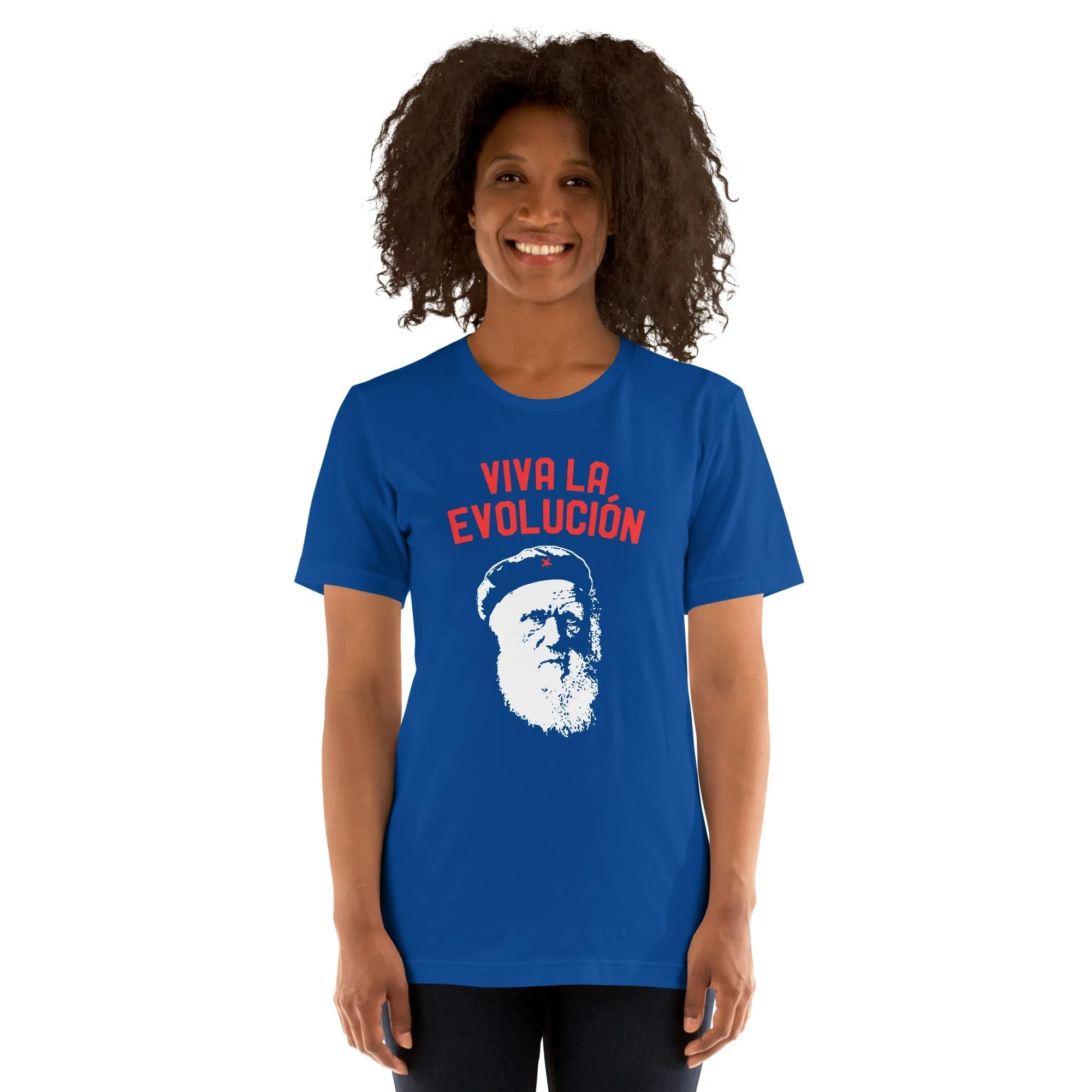 Darwin - Viva la Evolucion - Basic T-Shirt
