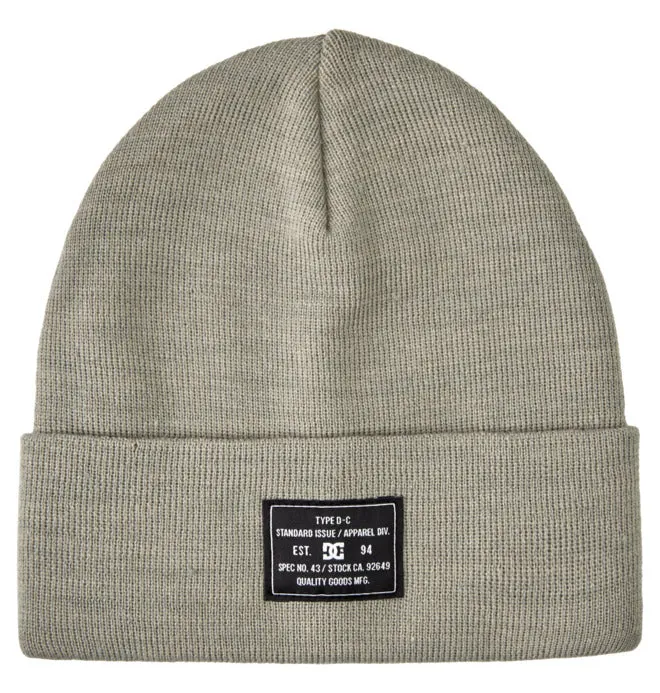 DC Label Beanie- GREY