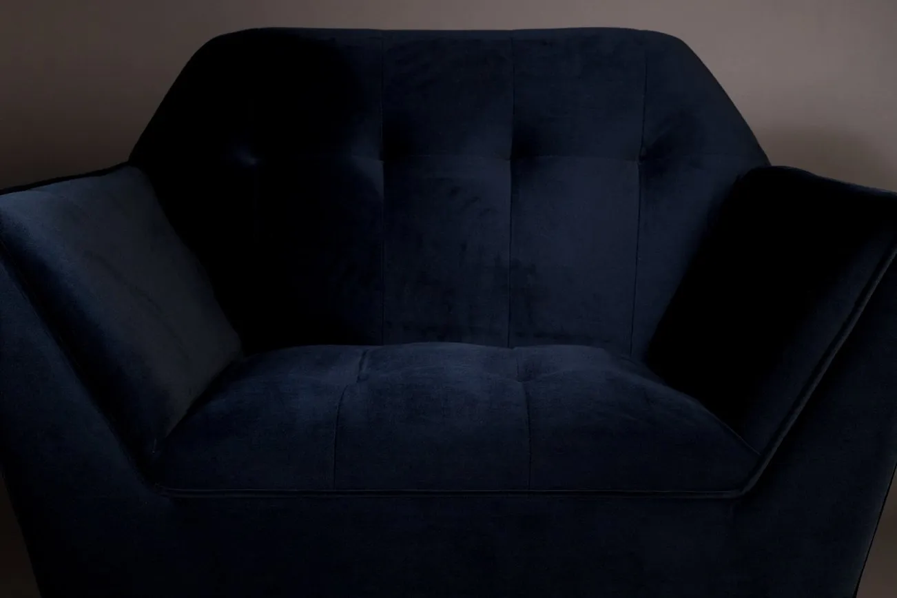 Deep Blue Kate Lounge Chair