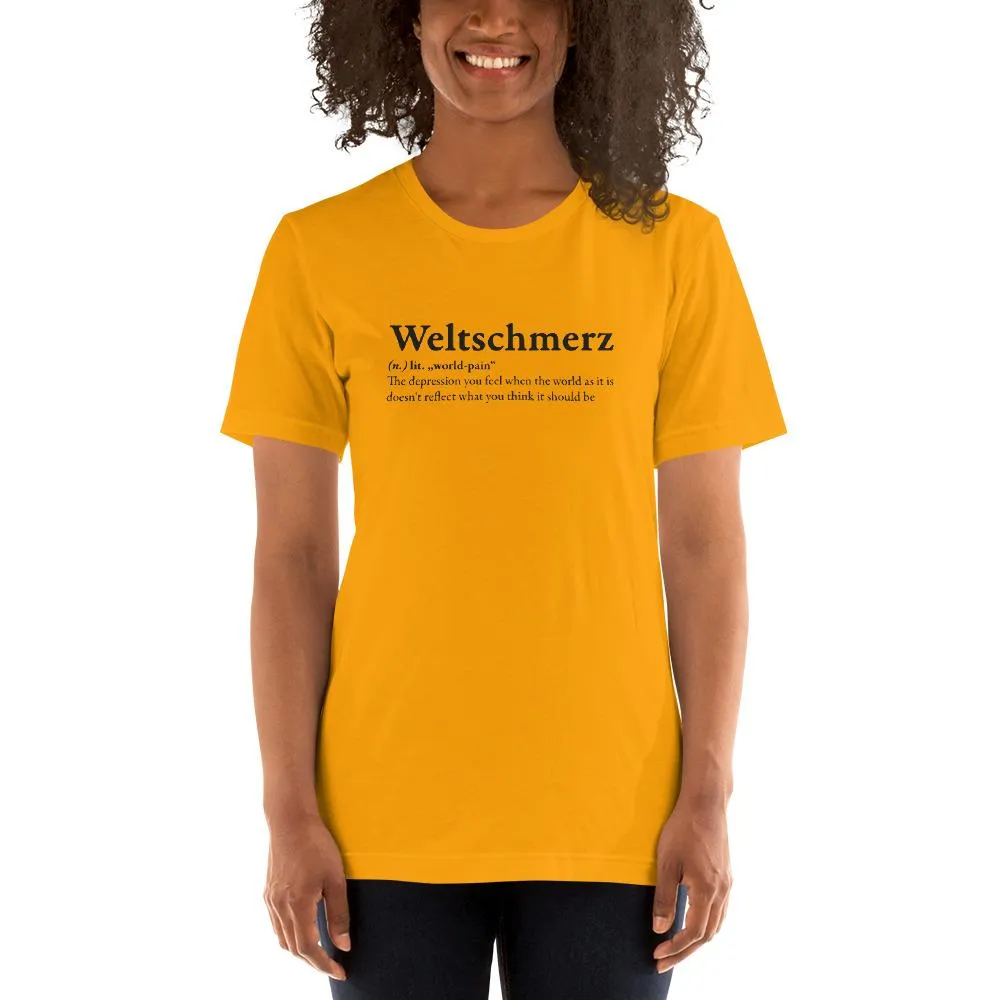 Definition of Weltschmerz - Basic T-Shirt