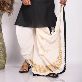 Designer Kantha Dhoti- Ready to wear