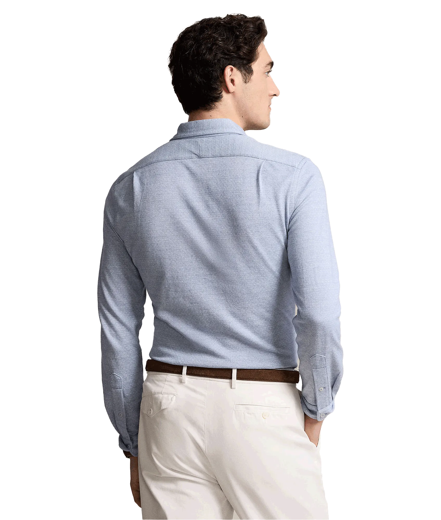 Dot Jacquard Shirt - Blue